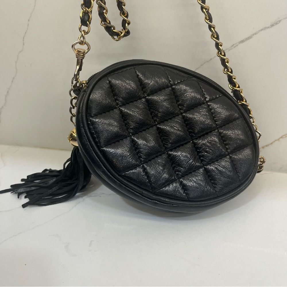 Ashneil Quilted Crossbody Bag with Tassel - Picture 6 of 9